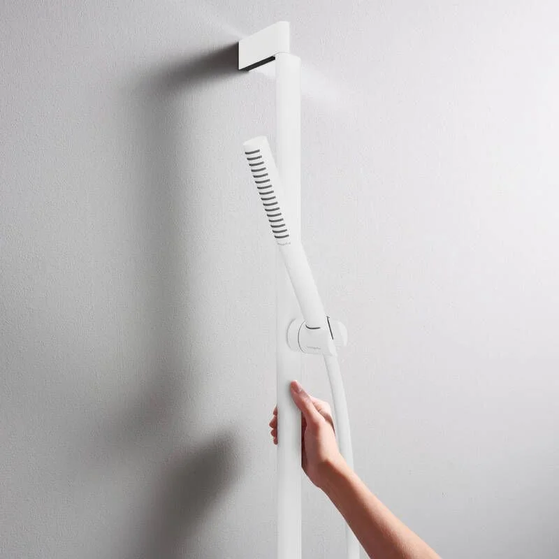 Ручной душ Hansgrohe Pulsify S 100 1jet EcoSmart, Matt White (24125700) - Фото 2