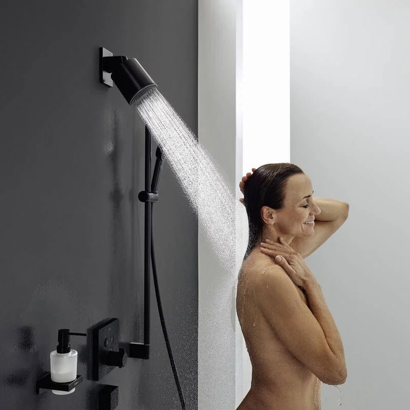 Верхний душ Hansgrohe Pulsify 105 1jet, хром (24130000) - Фото 2