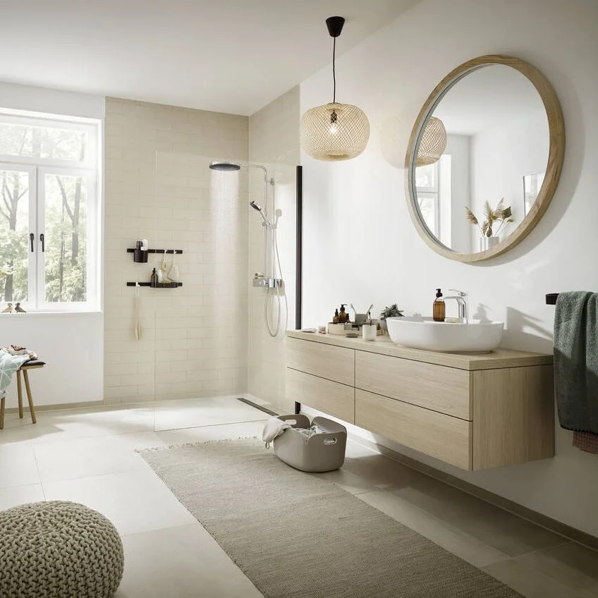 Душова система Hansgrohe Pulsify Showerpipe 260 1jet 400, Matt White (24220700) - Фото 2