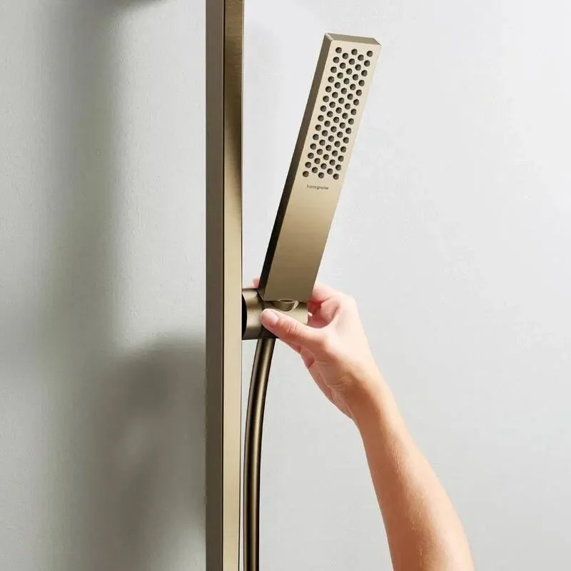 Ручной душ Hansgrohe Pulsify E 100 1jet EcoSmart, Brushed Black Chrome (24320340) - Фото 2
