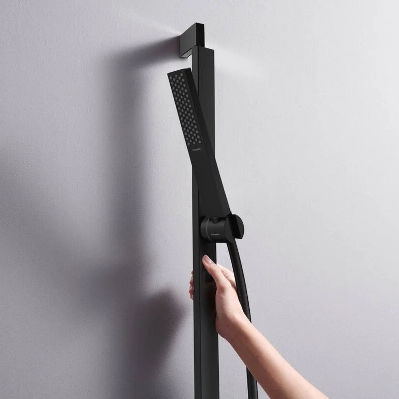 Ручной душ Hansgrohe Pulsify E 100 1jet EcoSmart, Matt Black (24320670) - Фото 2