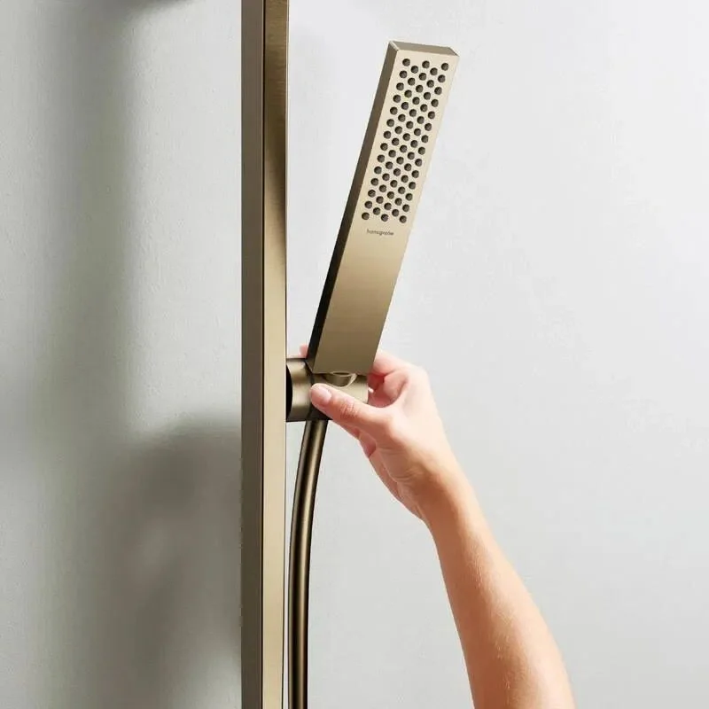 Ручной душ Hansgrohe Pulsify E 100 1jet EcoSmart+, Polished Gold Optic (24321990) - Фото 2
