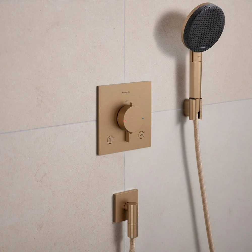 Ручной душ Hansgrohe Raindance Alive Select S 3jet, Brushed Bronze (24500140) - Фото 3