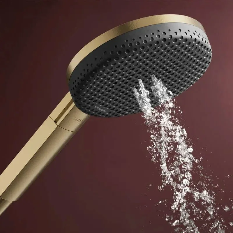 Ручной душ Hansgrohe Raindance Alive Select S 3jet EcoSmart+, Brushed Bronze (24512140) - Фото 3