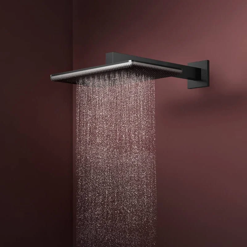 Верхний душ Hansgrohe Raindance Alive Q 340/210 1jet, Matt Black (24530670) - Фото 2