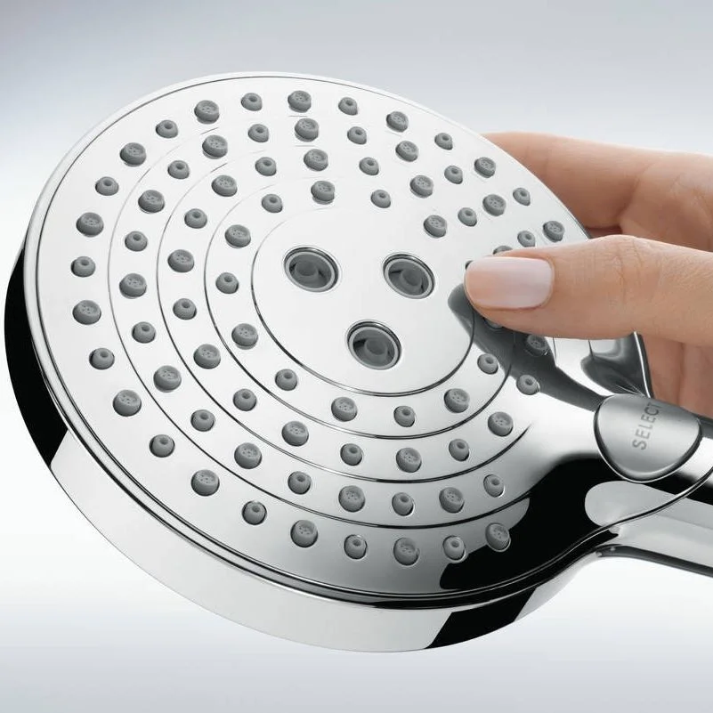 Ручной душ Hansgrohe Raindance Select S PowderRain 120 3jet, хром (26014000) - Фото 2