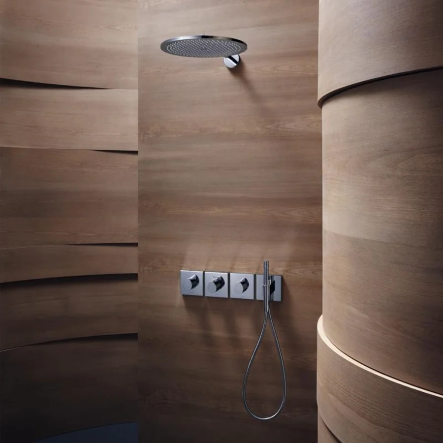 Верхний душ AXOR ShowerSolutions 350 1jet с держателем, сhrome (26034000) - Фото 2