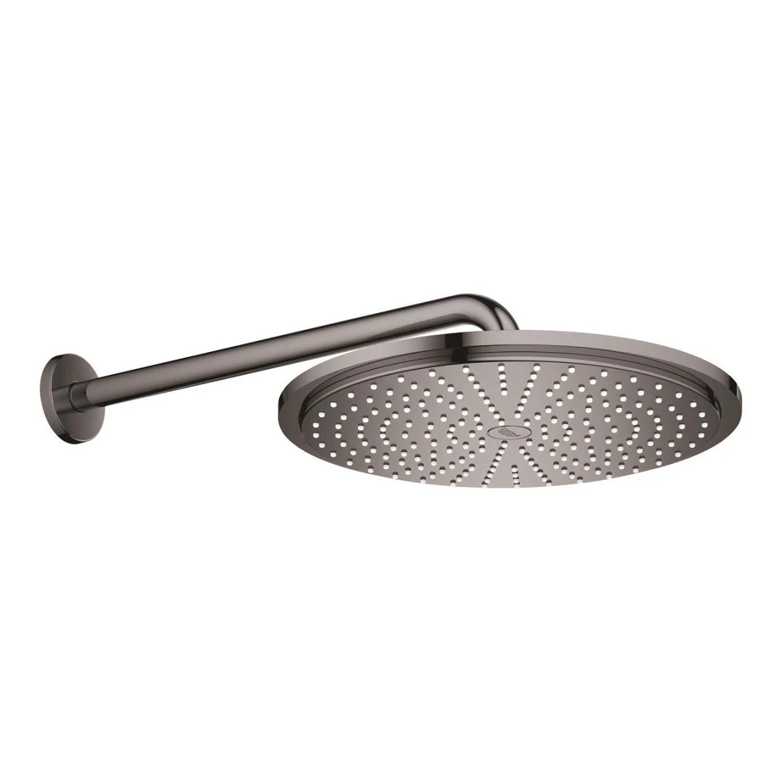 Верхній душ Grohe Rainshower Cosmopolitan 310 з кронштейном, темний графіт глянець (26066A00) - Фото 2