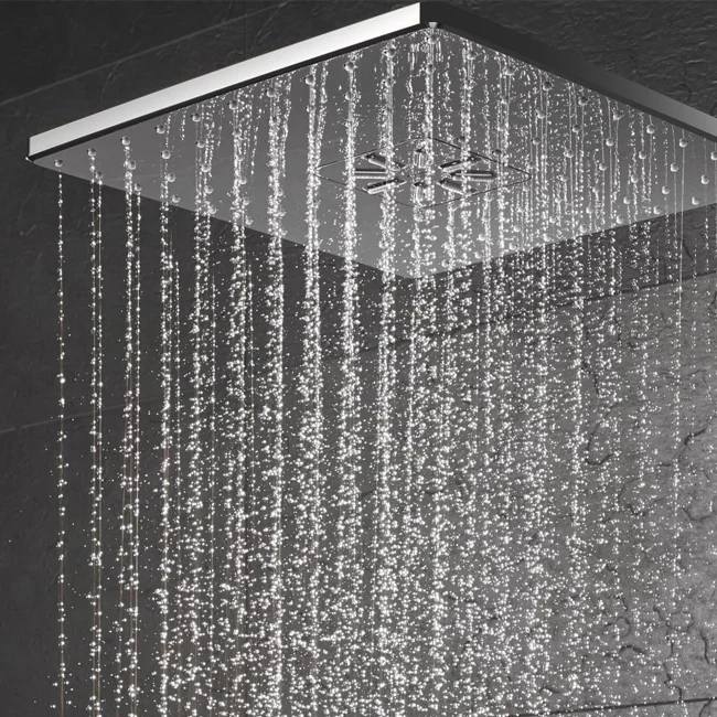 Верхній душ з кронштейном Grohe Rainshower 310 SmartActive Cube, 142 мм, 2 режими струменю (26481000) - Фото 3