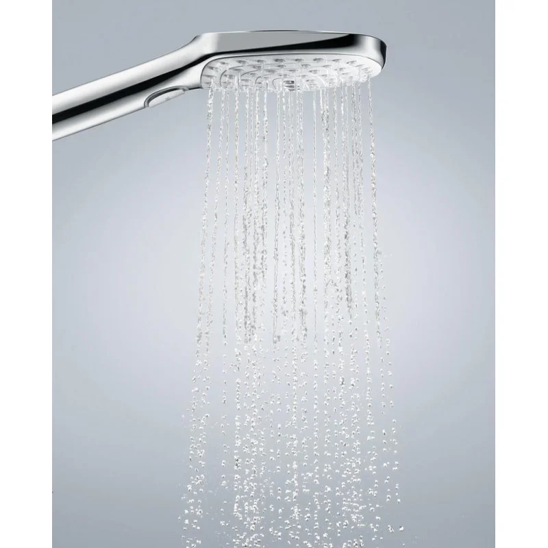 Ручний душ, Hansgrohe Raindance Select E 120 3jet, білий / хром (26520400) - Фото 2