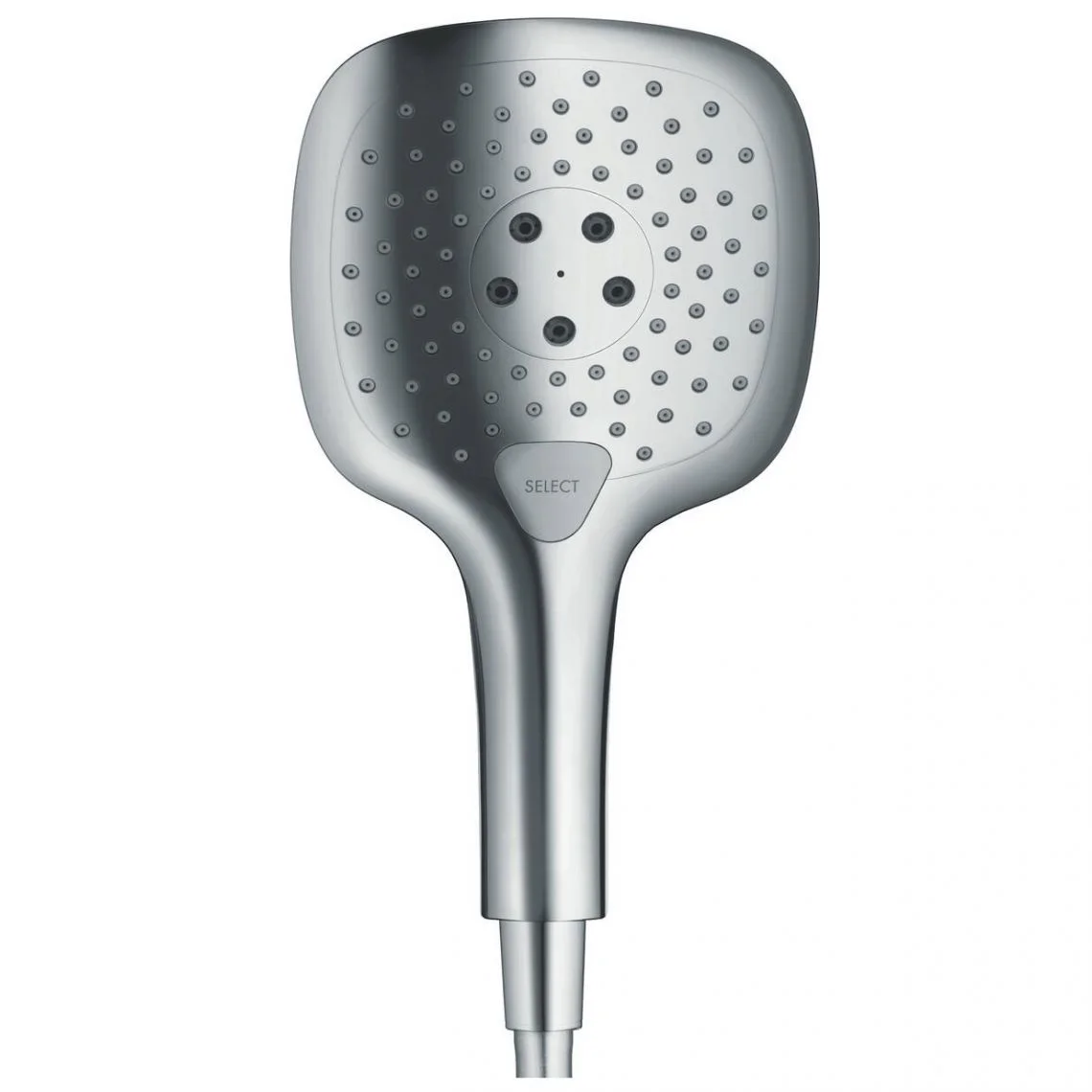 Ручной душ Hansgrohe Raindance Select  E 150 3jet EcoSmart, White/Chrome (26551400) - Фото 2