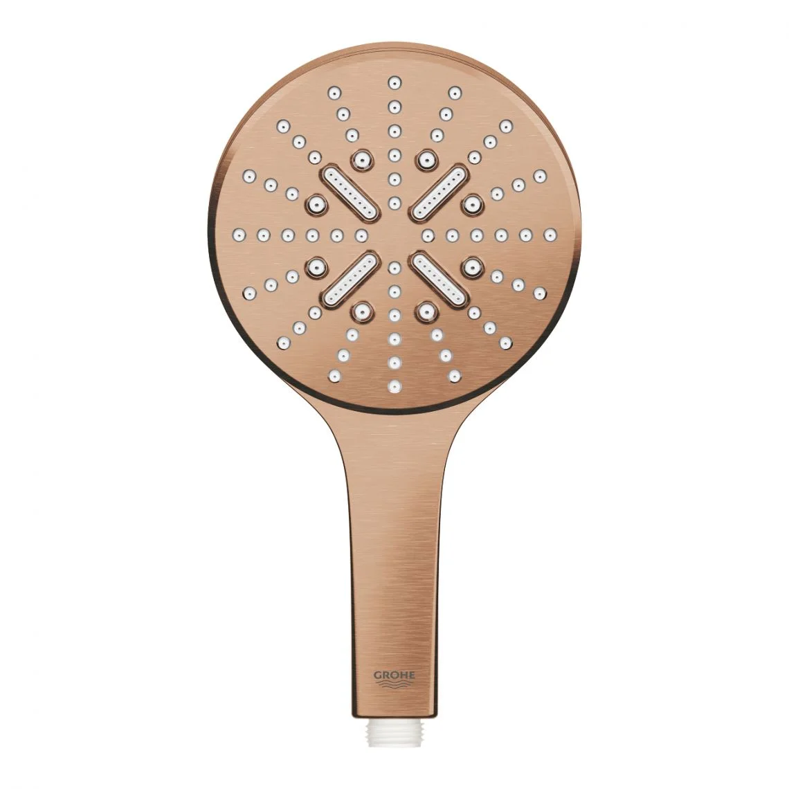 Ручной душ Grohe Rainshower SmartActive 130, медный матовый (26574DL0) - Фото 2