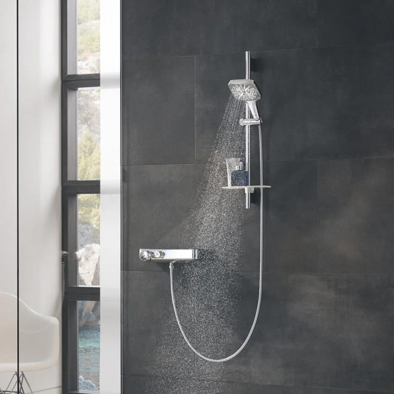 Душевой набор Rainshower Smartactive Cube 130, хром (26583000) - Фото 2
