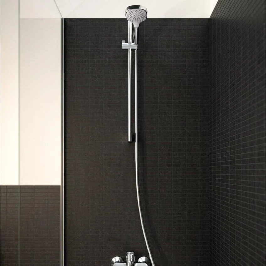 Душовий набір Hansgrohe Croma Select E 1jet, білий / хром (26584400) - Фото 2