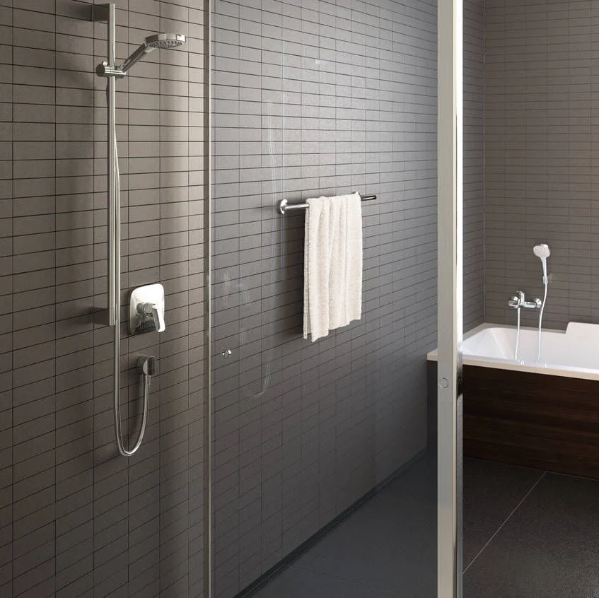 Душевой набор Hansgrohe Croma Select E Multi  900, белый/хром (26590400) - Фото 2