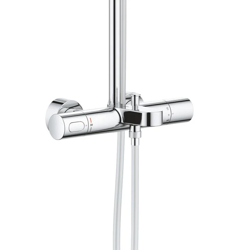 Душова система Grohe Tempesta Cosmopolitan 250 з термостатом, хром (26672000) - Фото 2