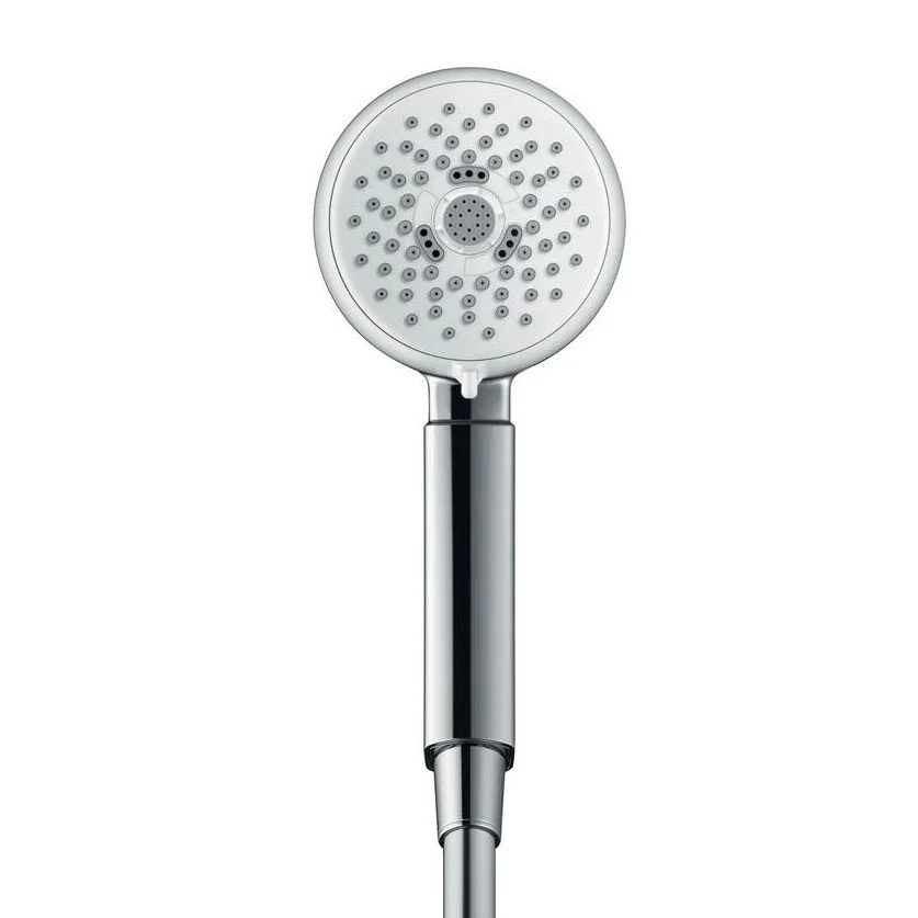 Ручний душ Hansgrohe Crometta 100 Multi EcoSmart 9л / хв, білий / хром (26826400) - Фото 2