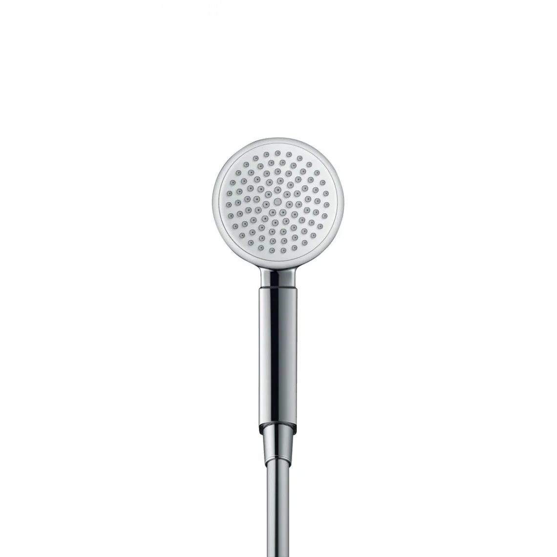 Ручной душ Hansgrohe Crometta 100 1jet EcoSmart 9л/мин, белый/хром (26828400) - Фото 2