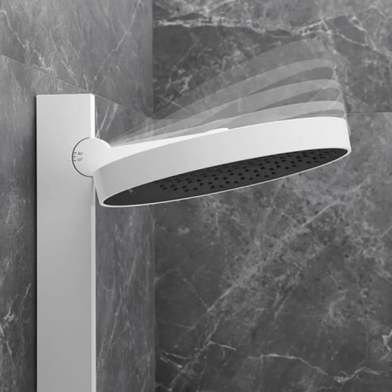 Душевая система, Hansgrohe Rainfinity Showerpipe 360 1jet, Matt White (26842700) - Фото 4