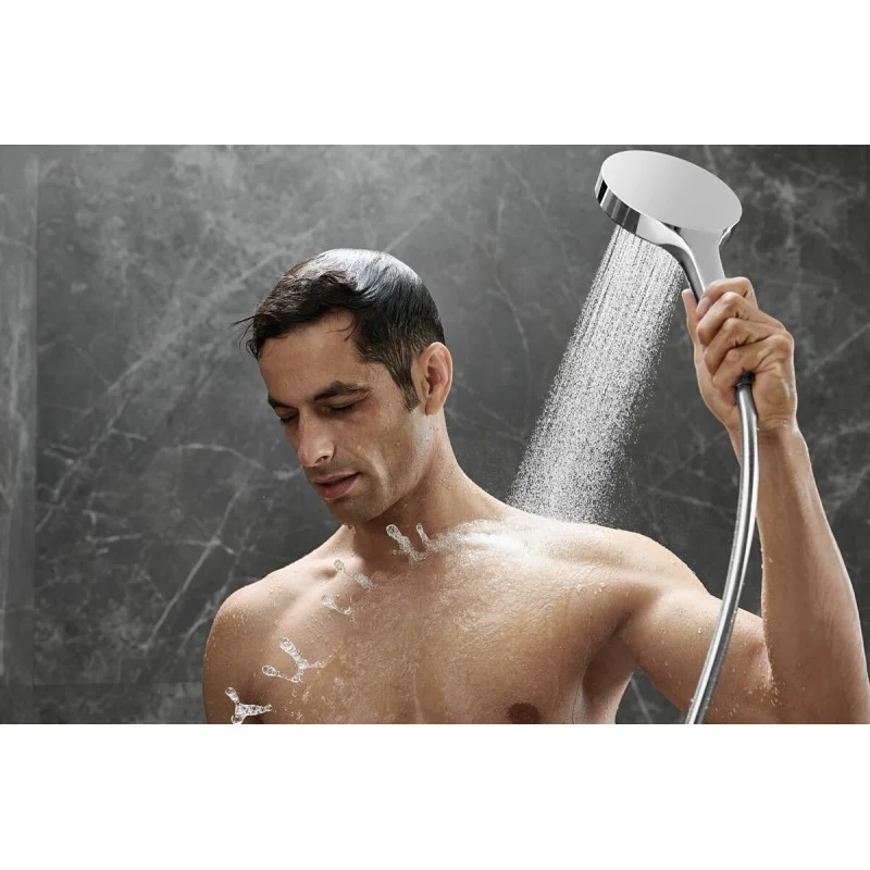 Ручной душ, Hansgrohe Rainfinity 130 3jet, хром (26864000) - Фото 2