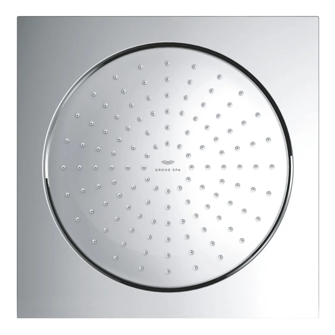 Верхній душ Grohe Rainshower Aqua 10 дюймів, 1 режимом потоку, хром (26874000) - Фото 2