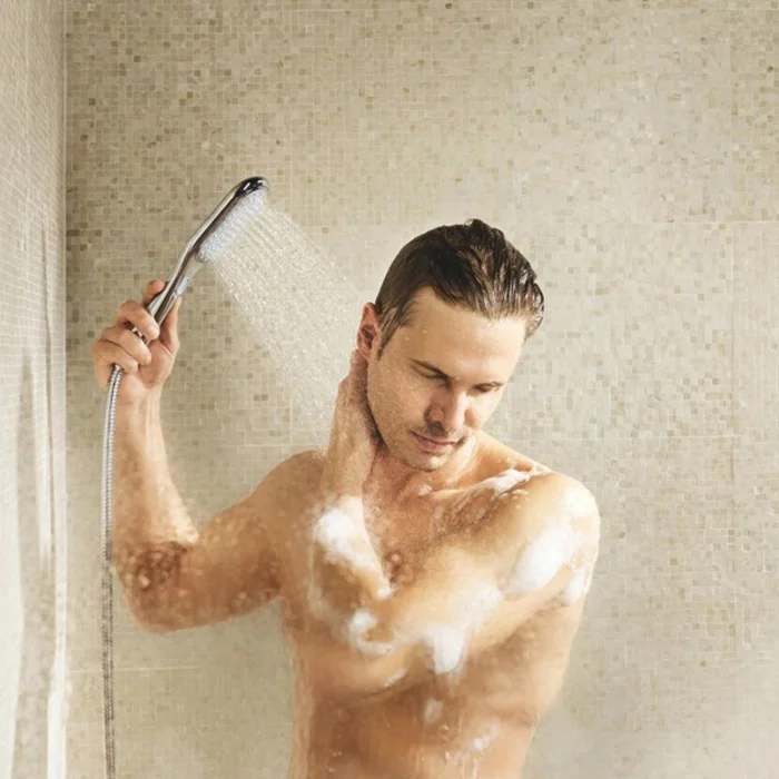 Ручний душ з 2 режимами Grohe Rainshower Eco 120 (27274000) - Фото 5