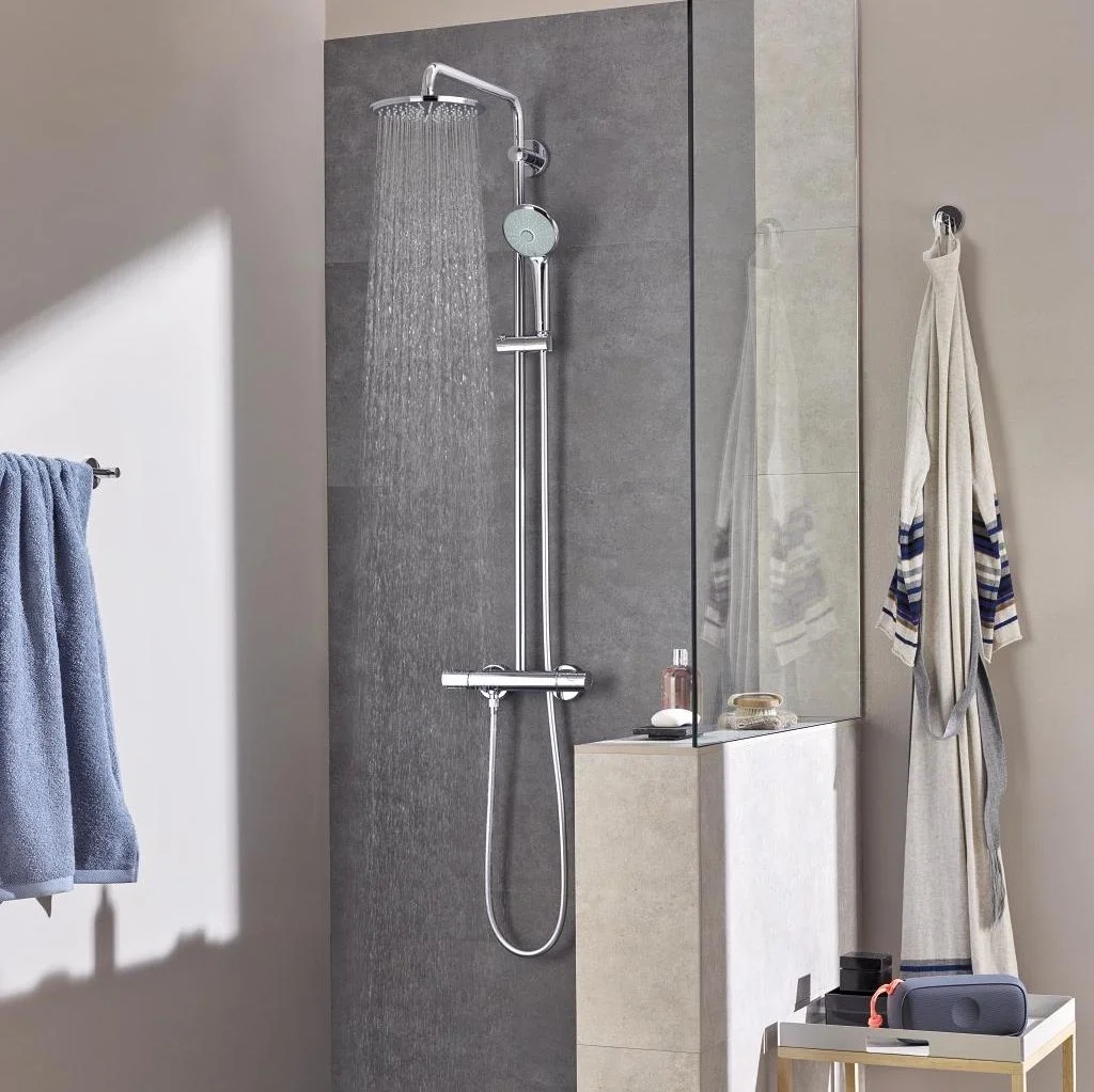 Душевая система Grohe Euphoria System 260 с термостатом, хром (27296003) - Фото 2
