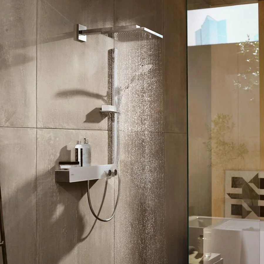 Душевой набор Hansgrohe Raindance Select 120/90 см 3Jet, White/Chrome (27648400) - Фото 2