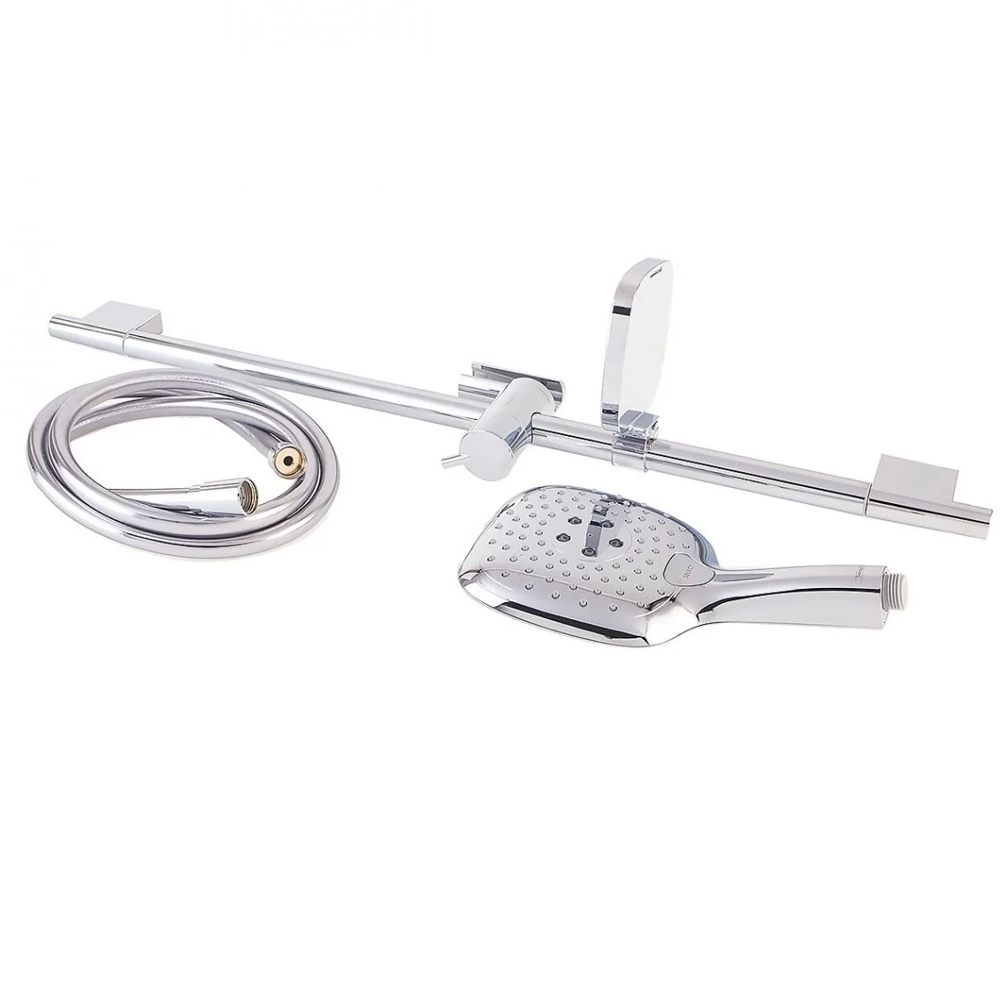 Душевой набор Hansgrohe Raindance Select E 150 3Jet, хром (27856000) - Фото 2