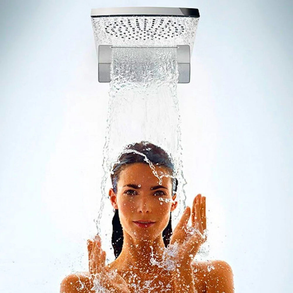 Верхній душ Hansgrohe Raindance Rainfall 180 2jet, хром (28433000) - Фото 3