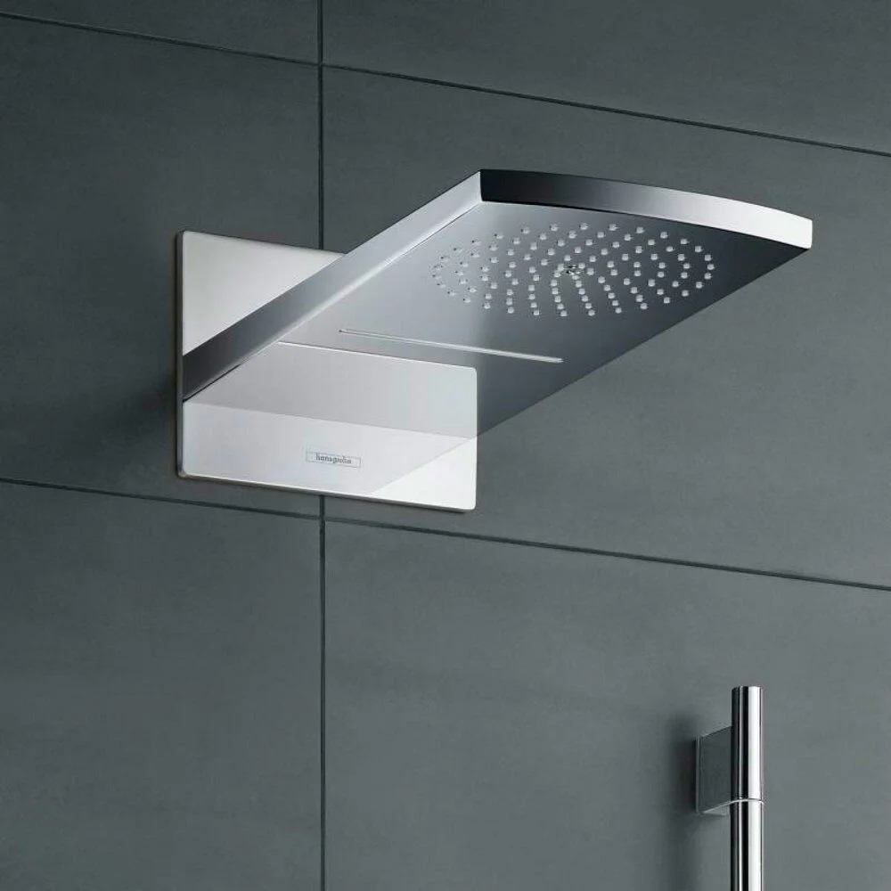 Верхній душ Hansgrohe Raindance Rainfall 180 2jet, хром (28433000) - Фото 2