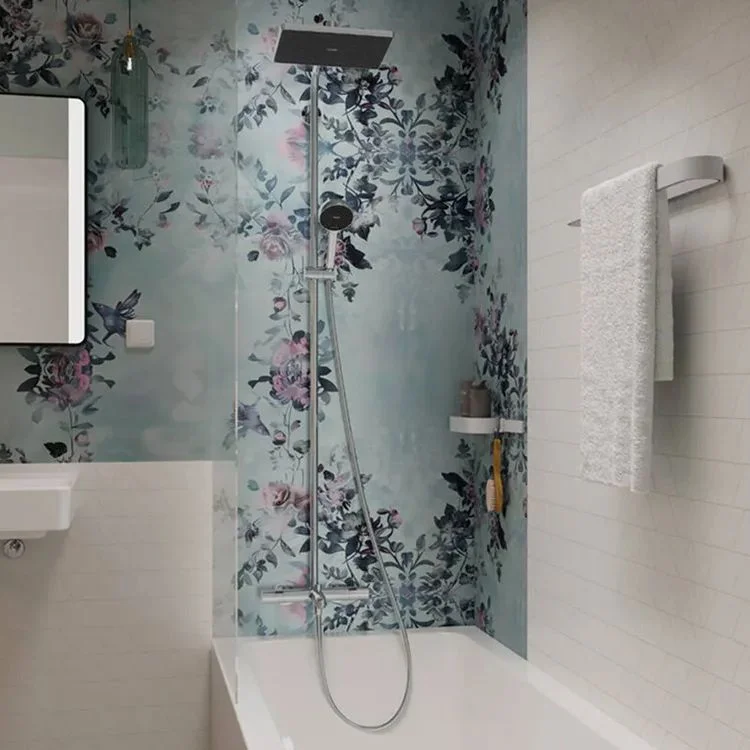 Душевая система с термостатом для ванны Hansgrohe Activera Q 290/180 1jet EcoSmart Ecostat Fine, Chrome (28753000) - Фото 2