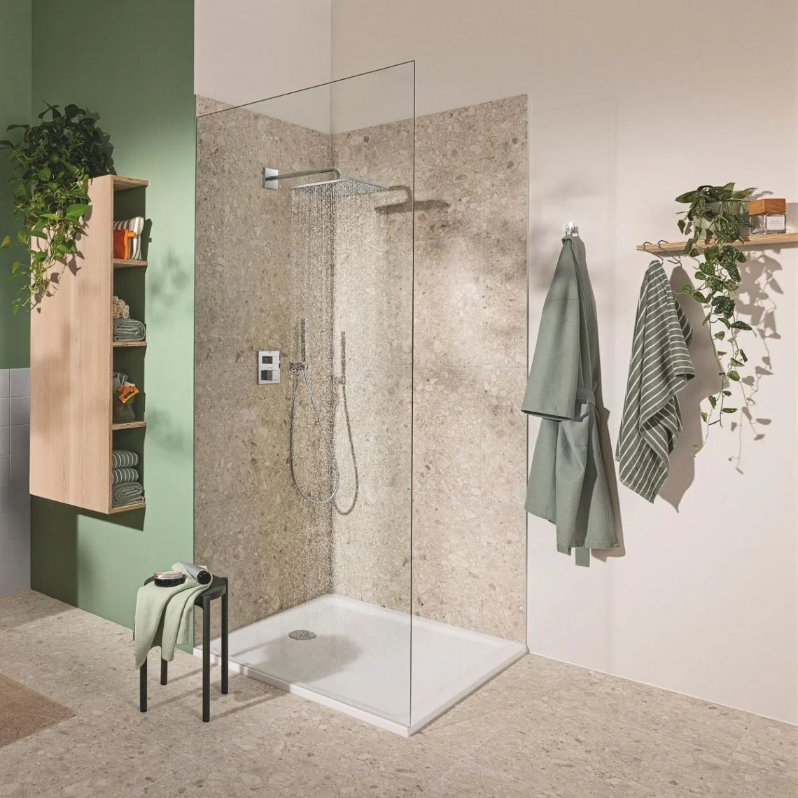 Душевая система скрытого монтажа Grohe Grohtherm, хром (34870000) - Фото 2