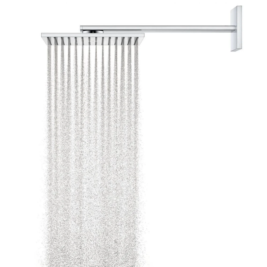 Верхний душ с держателем AXOR ShowerSolutions 300х300 2jet, хром (35318000) - Фото 3