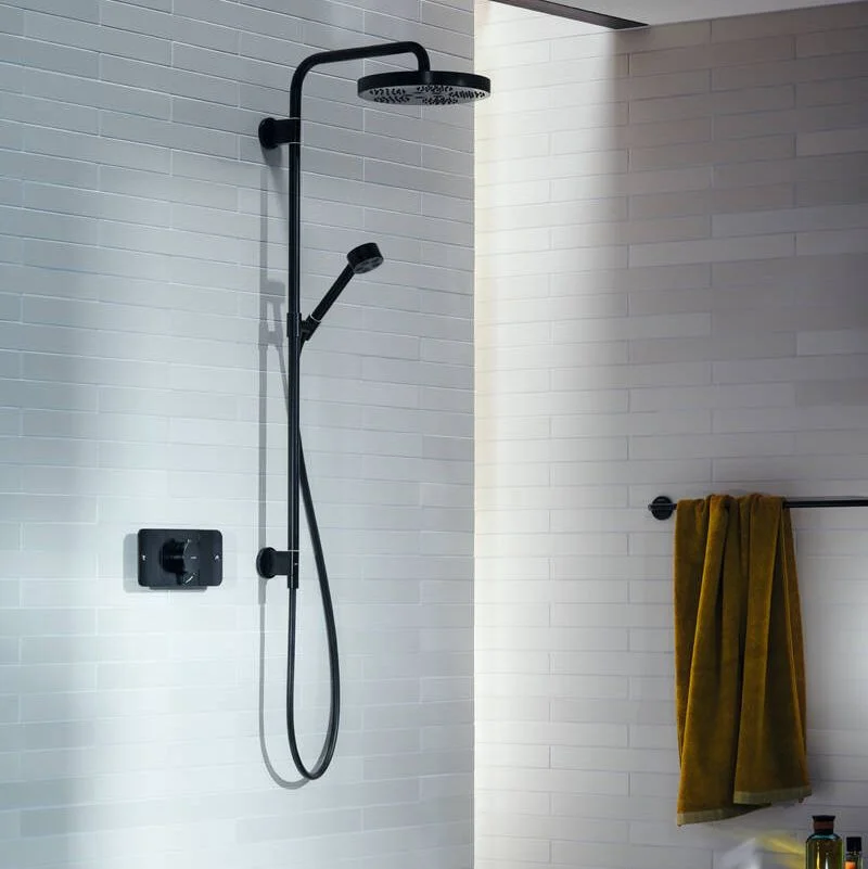 Душевой набор AXOR One Showerpipe 280 1jet, хром (48790000) - Фото 2