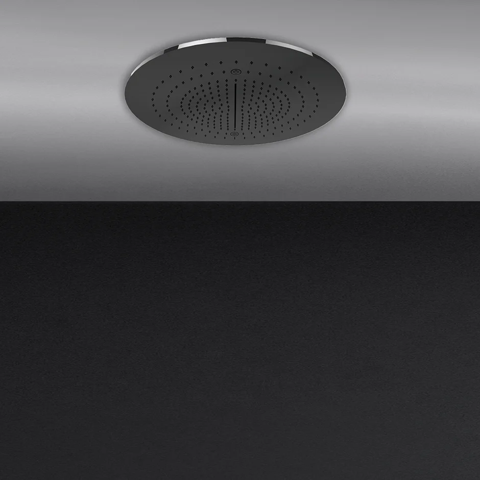 Душевая система Gessi 500, встраиваемая в потолок, с функцией тропический душ, 238 Зеркальная сталь (57909-238) - Фото 2