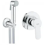 Комплект гигиенического душа Grohe BauEdge, хром (UA28343001) - Фото 1
