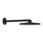 Верхний душ Grohe Rainshower SmartActive 310, с кронштейном, черный матовый (22123KF0) - Фото 1