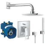 Комплект для душа Grohe Eurocube с Euphoria Cube 152 (23409000) - Фото 1