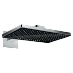 Верхний душ Hansgrohe Rainmaker Select 460 2jet с держателем, черный/хром (24005600) - Фото 1