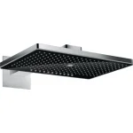Верхній душ, Hansgrohe Rainmaker Select, 46,6х30,0 чорний / хром (24007600) - Фото 1