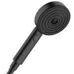 Ручной душ Hansgrohe Pulsify Select Relaxation EcoSmart, черный матовый (24111670) - Фото 1