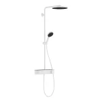 Душевая система Hansgrohe Pulsify Showerpipe 260 1jet 400 EcoSmart, Matt White (24221700) - Фото 1