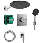 Душевой комплект Hansgrohe Raindance Alive S 300 1jet 6 в1, Chrome (24630000) - Фото 1