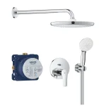 Душевая система скрытого монтажа Grohe Eurosmart с Tempesta 250, хром (25288000) - Фото 1
