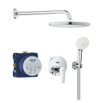 Душевая система скрытого монтажа Grohe Bauedge с Tempesta 250, хром (25290000) - Фото 1