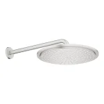 Верхній душ Grohe Rainshower Cosmopolitan 310 із душовим кронштейном 380 мм, суперсталь (26066DC0) - Фото 2