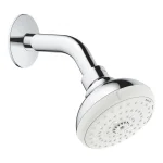 Верхний душ Grohe New Tempesta 100 с  кронштейном, хром (26088001) - Фото 1