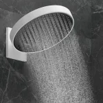 Верхний душ  Hansgrohe Rainfinity 250 1jet с держателем, matt white (26226700) - Фото 2