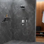 Верхний душ Hansgrohe Rainfinity 250 3jet с держателем, хром (26232000) - Фото 3